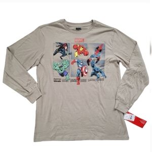 🆕️Marvel Men's Long Sleeve Avengers T-shirt M
